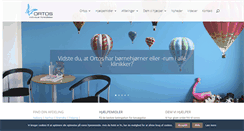 Desktop Screenshot of ortos.dk