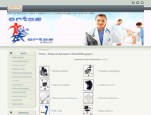 Tablet Screenshot of ortos.com.pl